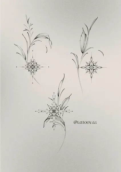 flowers tattoo