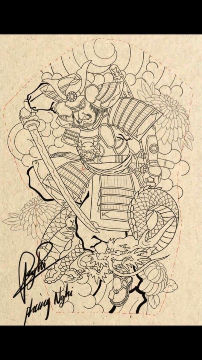 900+ ý tưởng hay nhất về Samurai tattoo trong 2026