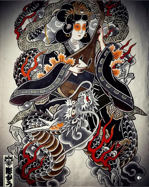 900+ ý tưởng hay nhất về Samurai tattoo trong 2026