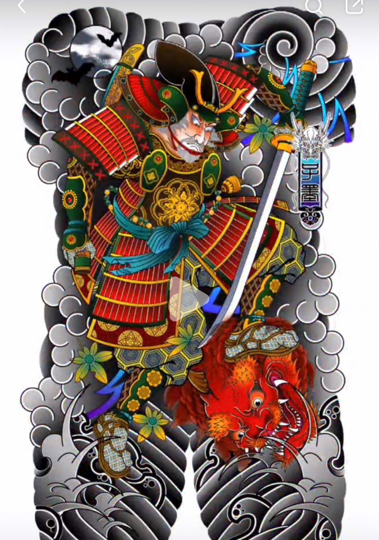 900+ ý tưởng hay nhất về Samurai tattoo trong 2026