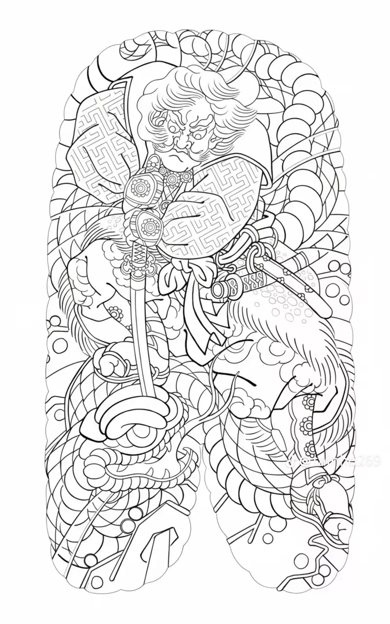 900+ ý tưởng hay nhất về Samurai tattoo trong 2026