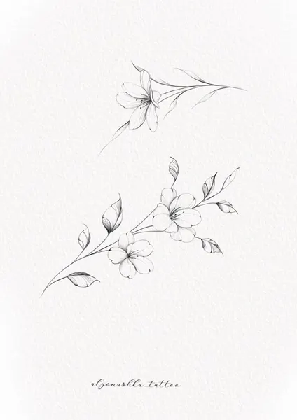 flowers tattoo