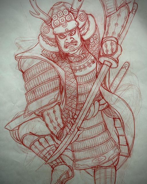 900+ ý tưởng hay nhất về Samurai tattoo trong 2026