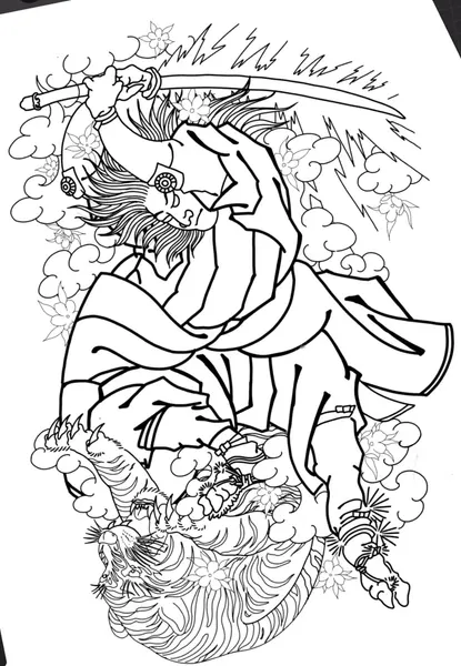 900+ ý tưởng hay nhất về Samurai tattoo trong 2026