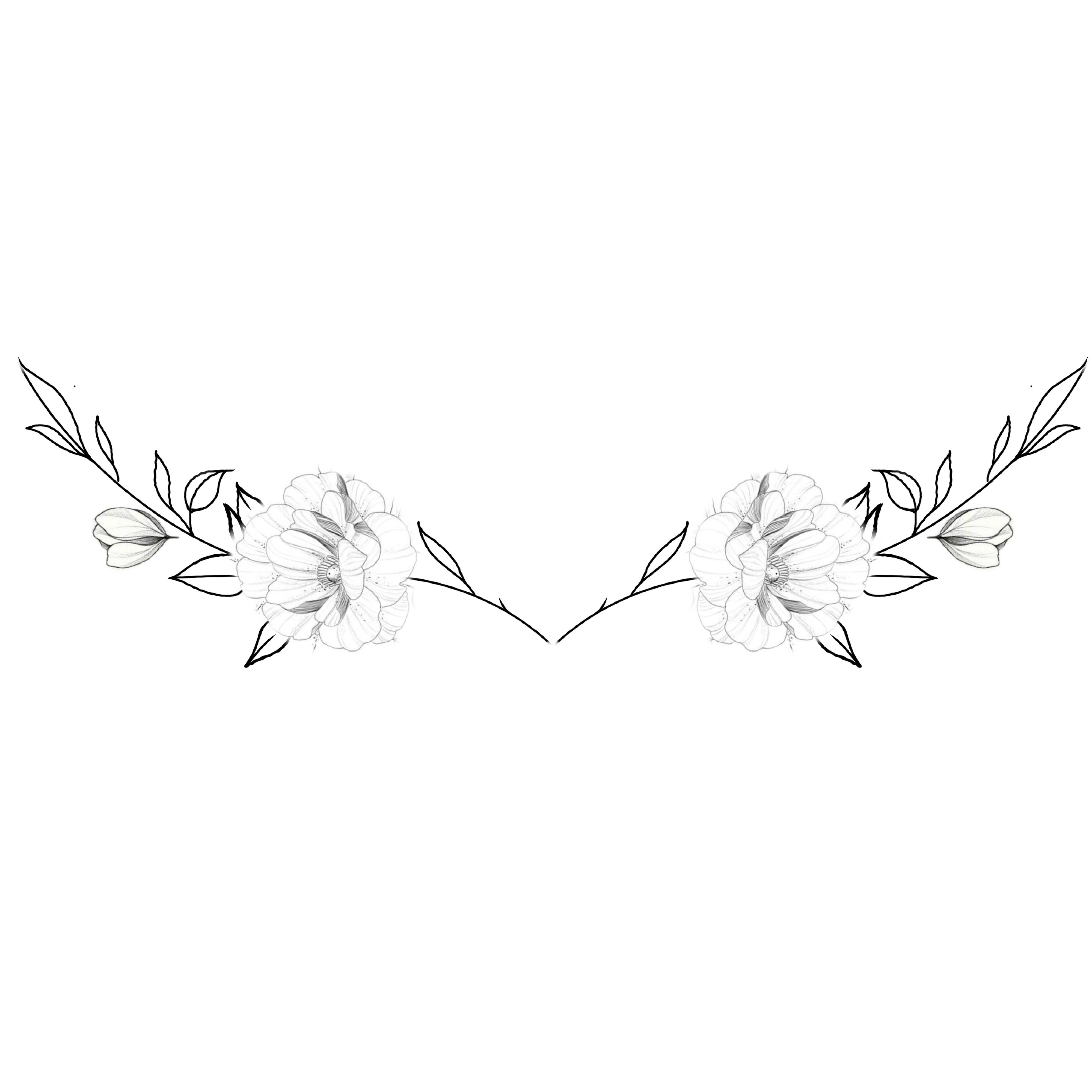 flowers tattoo