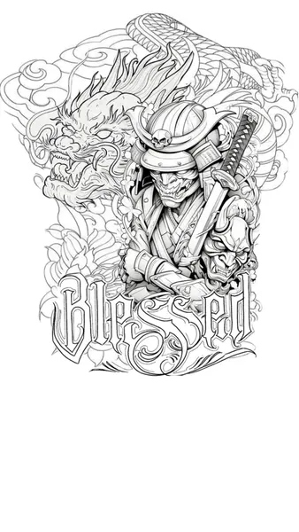 900+ ý tưởng hay nhất về Samurai tattoo trong 2026