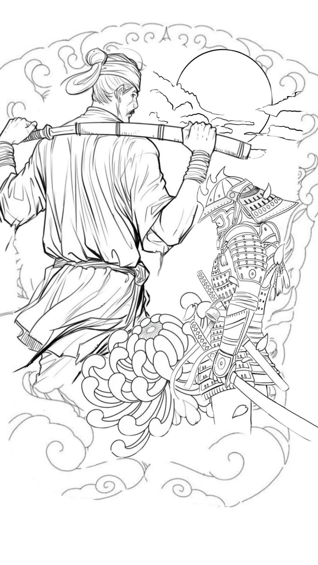 900+ ý tưởng hay nhất về Samurai tattoo trong 2026