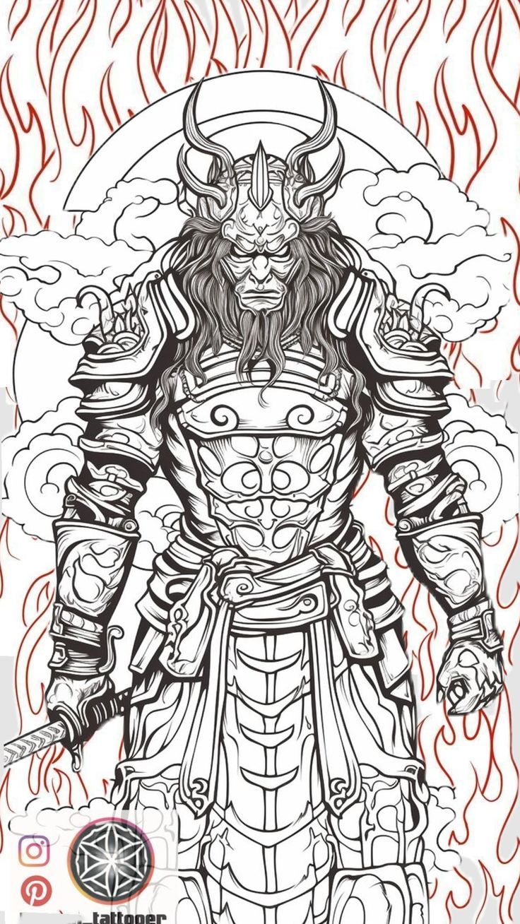 900+ ý tưởng hay nhất về Samurai tattoo trong 2026
