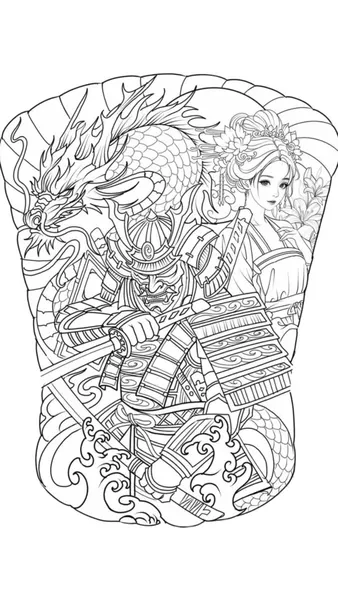 900+ ý tưởng hay nhất về Samurai tattoo trong 2026