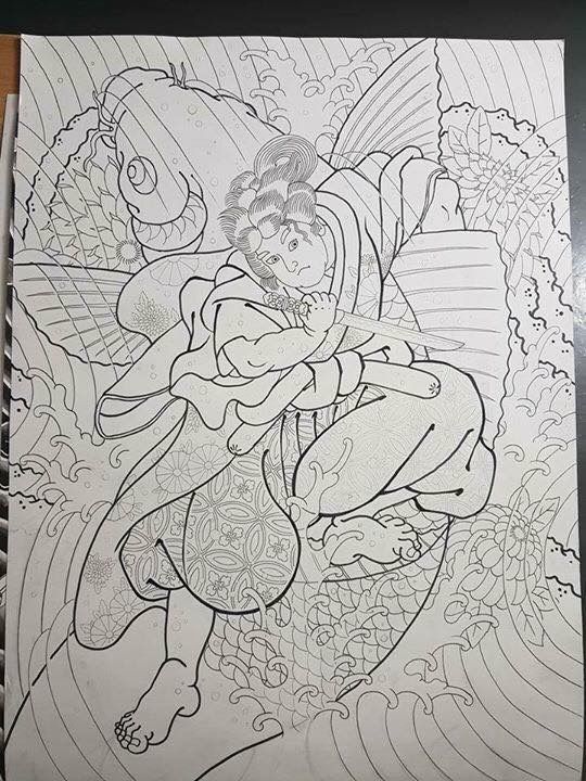 900+ ý tưởng hay nhất về Samurai tattoo trong 2026