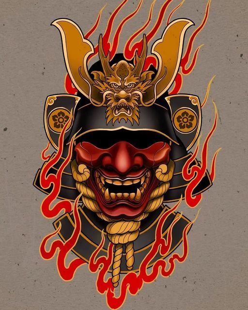 900+ ý tưởng hay nhất về Samurai tattoo trong 2026