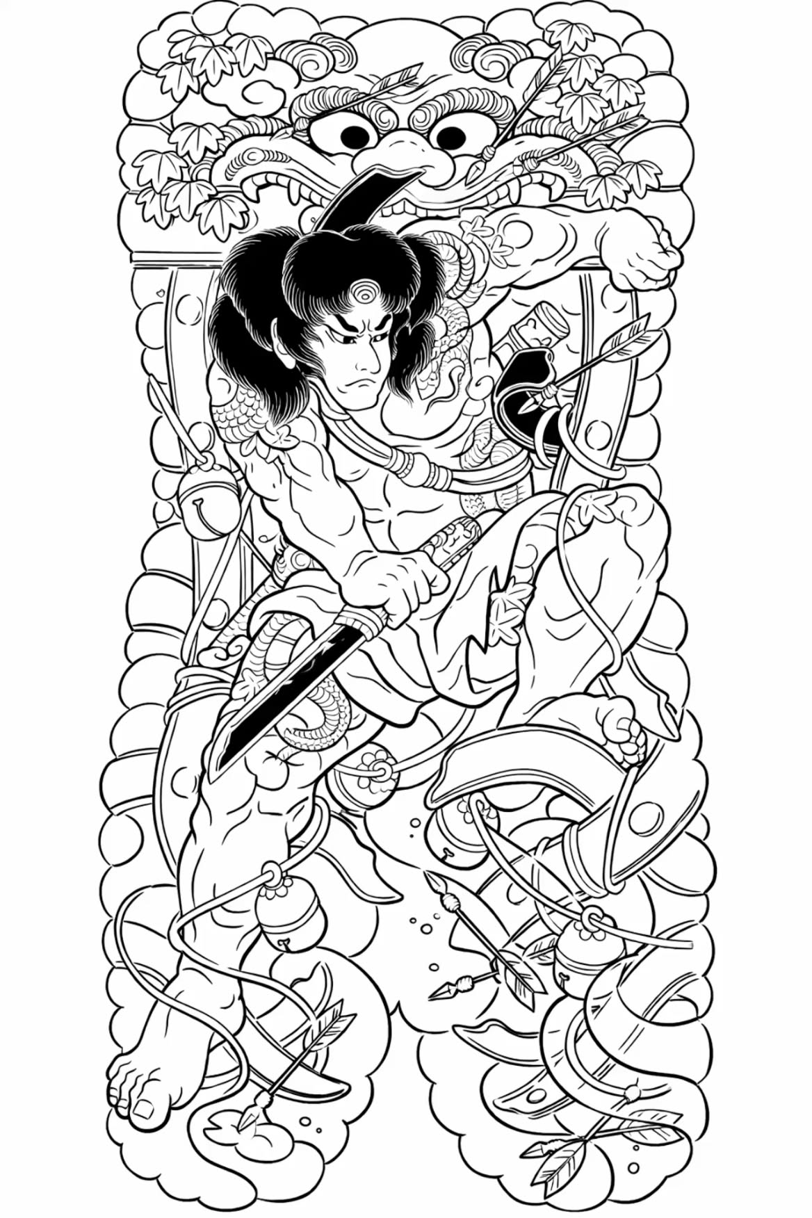 900+ ý tưởng hay nhất về Samurai tattoo trong 2026