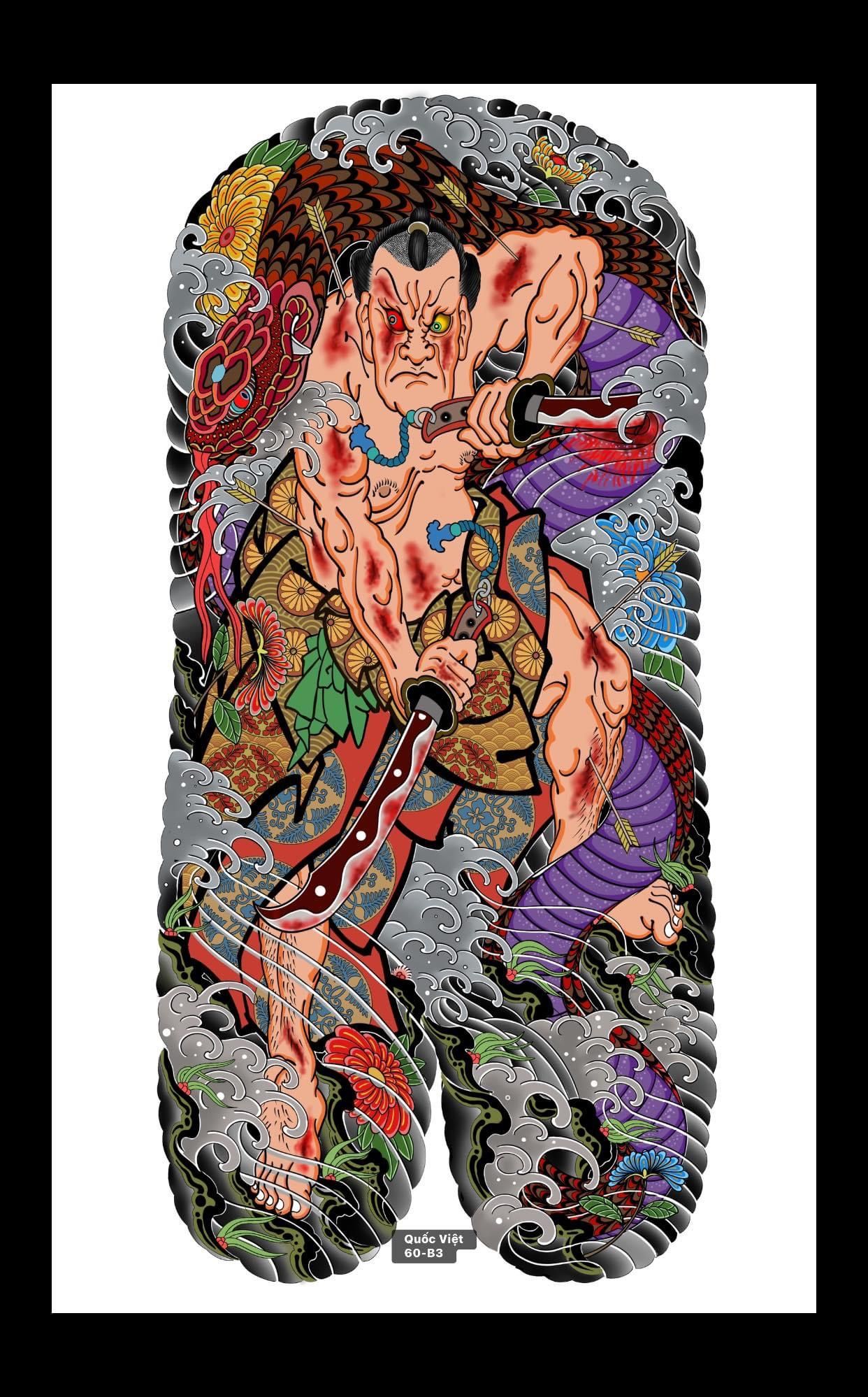 900+ ý tưởng hay nhất về Samurai tattoo trong 2026