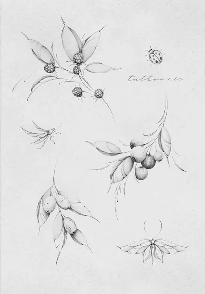 flowers tattoo