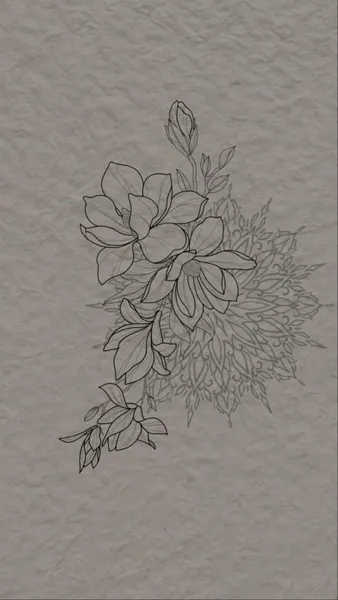 flowers tattoo