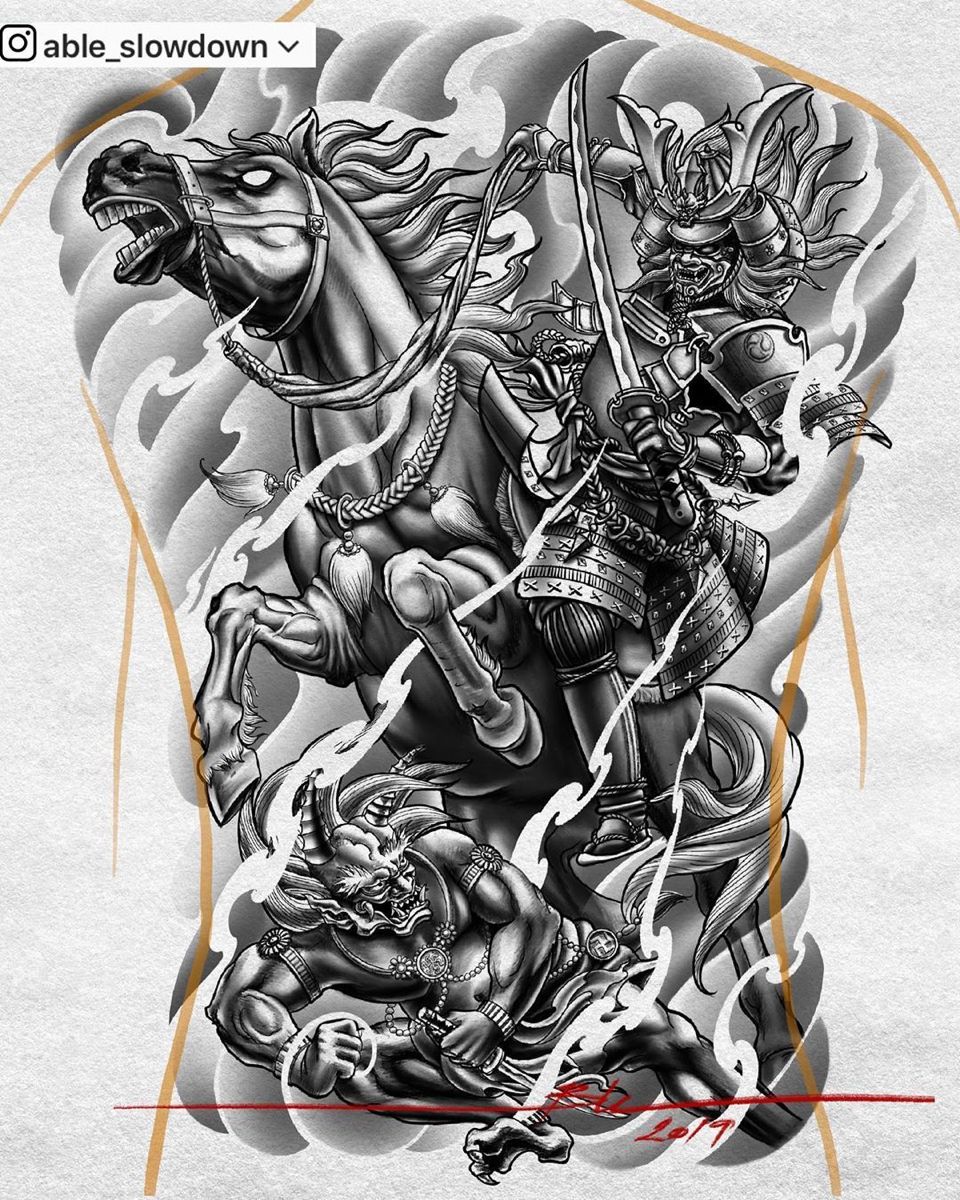 900+ ý tưởng hay nhất về Samurai tattoo trong 2026