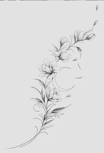 flowers tattoo
