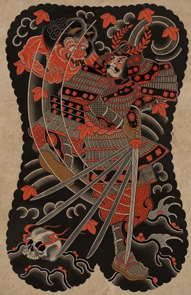 900+ ý tưởng hay nhất về Samurai tattoo trong 2026