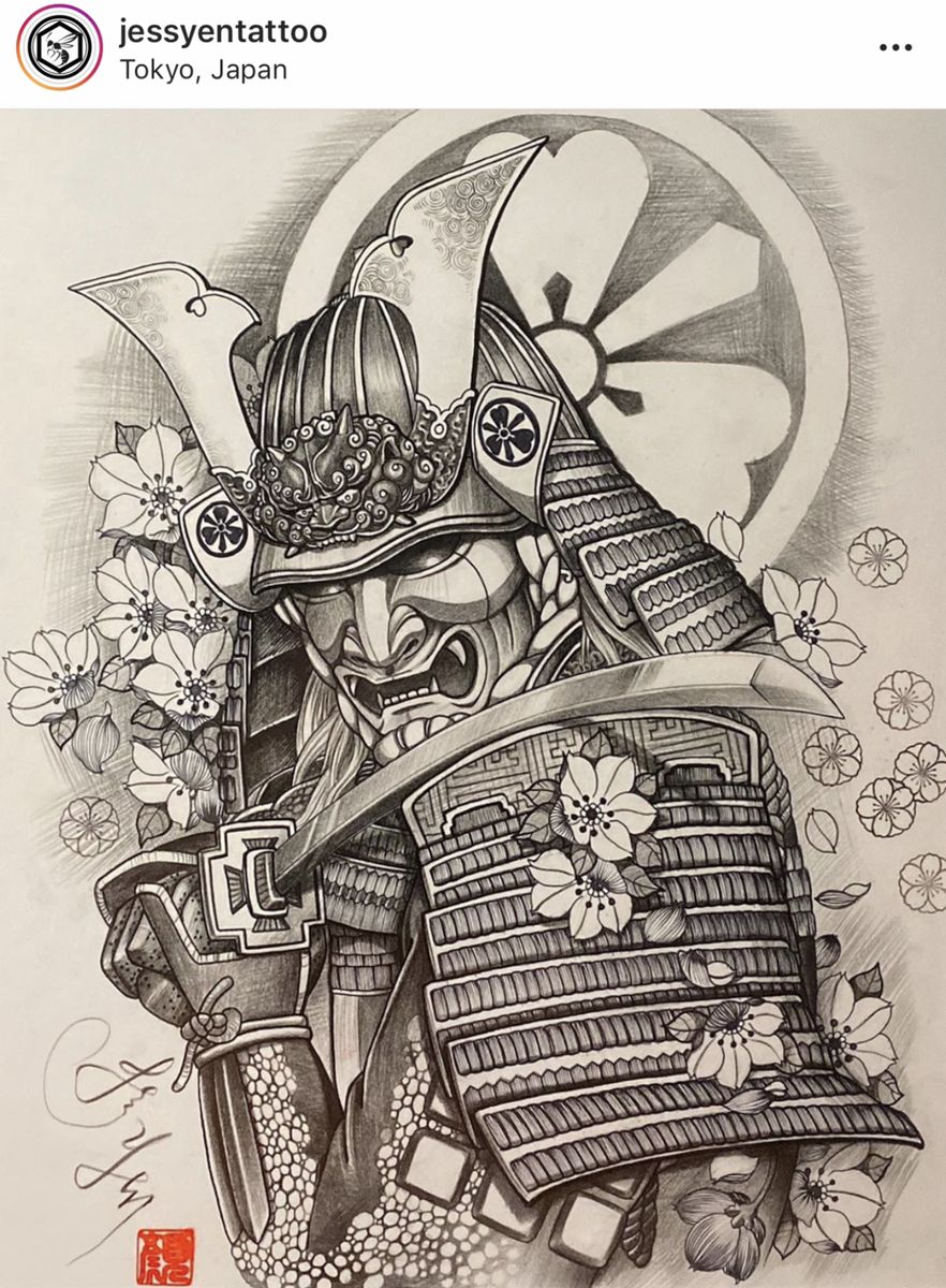 900+ ý tưởng hay nhất về Samurai tattoo trong 2026