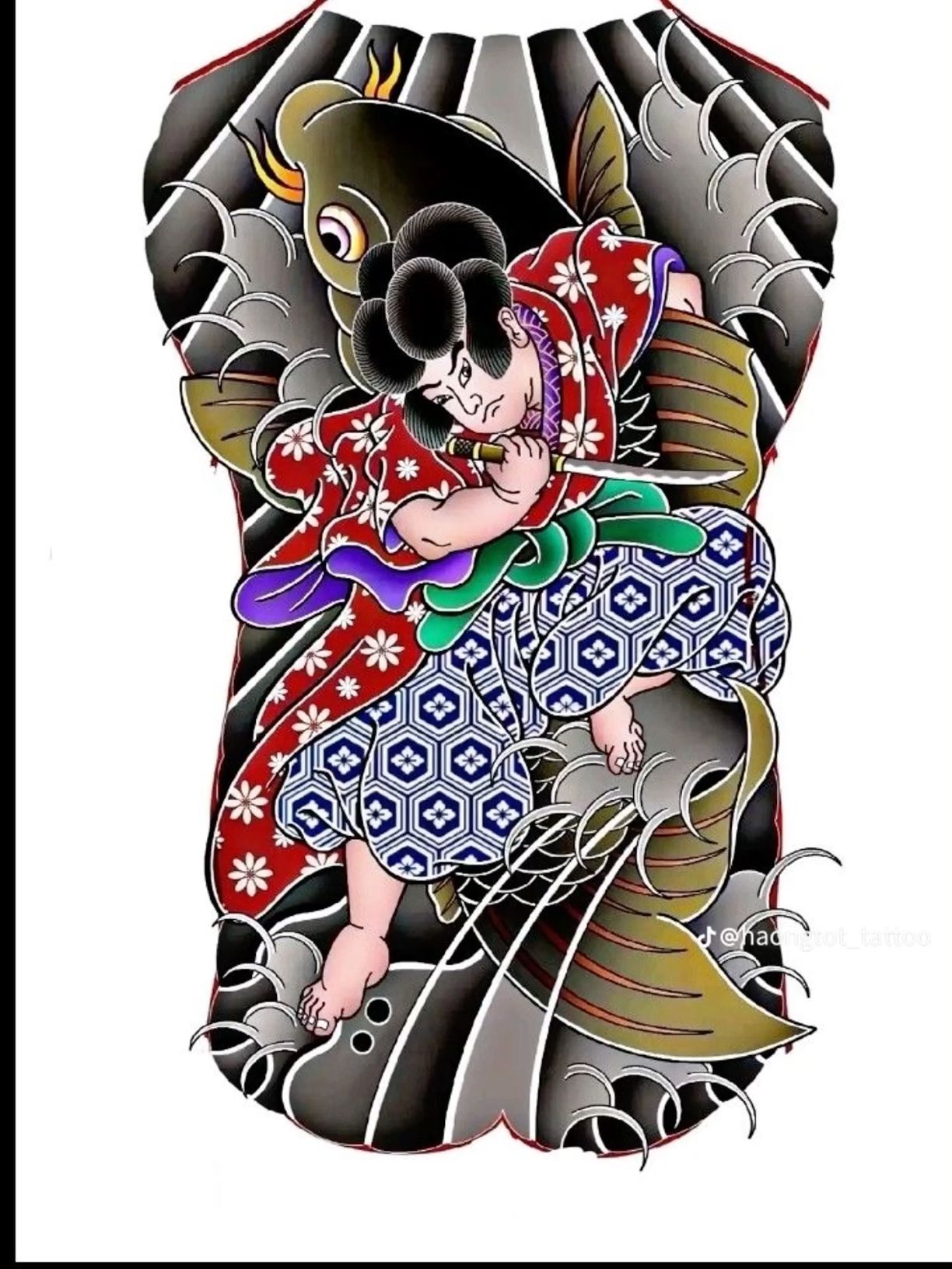 900+ ý tưởng hay nhất về Samurai tattoo trong 2026