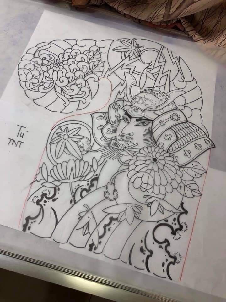 900+ ý tưởng hay nhất về Samurai tattoo trong 2026