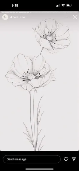 flowers tattoo