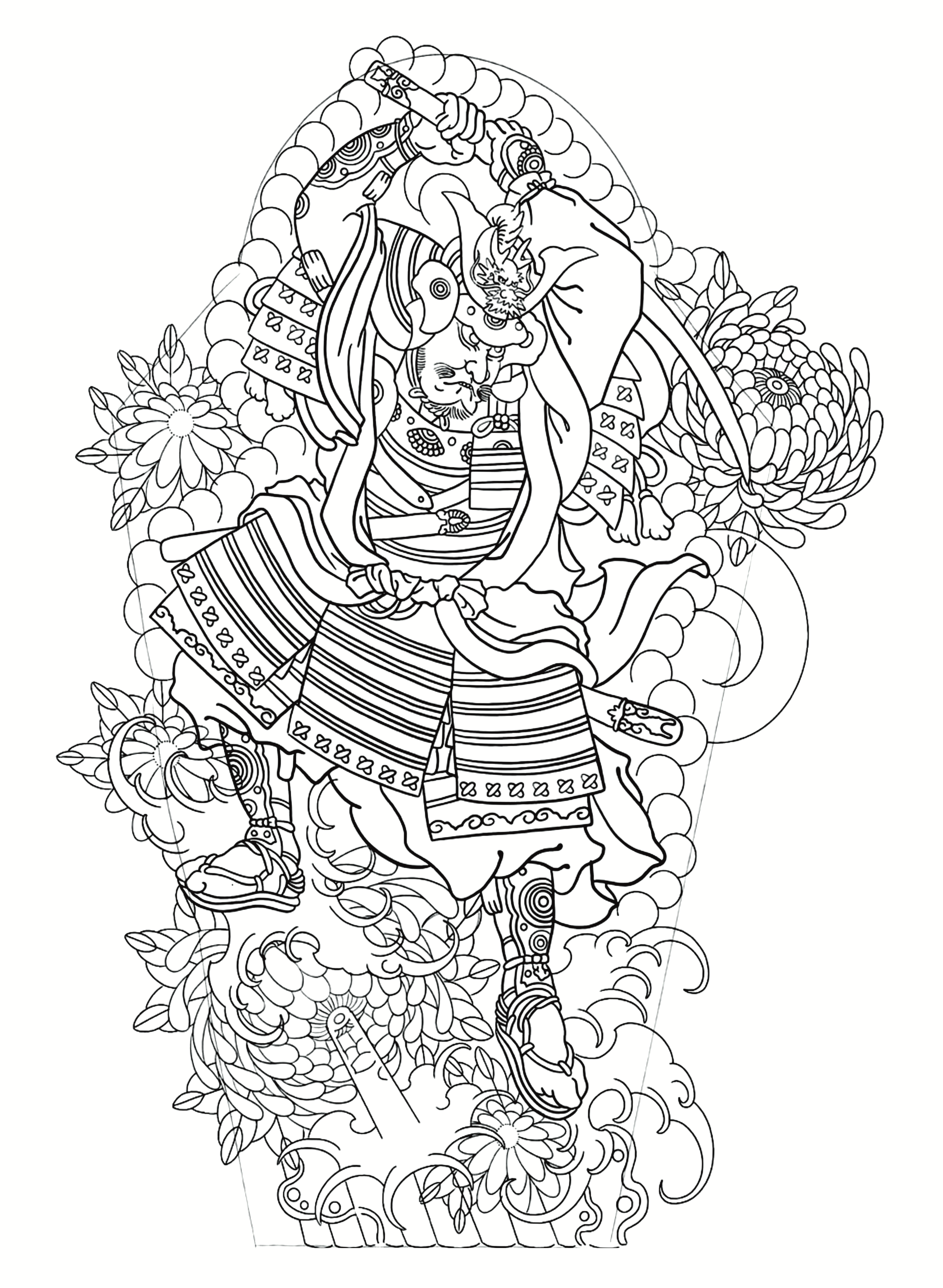 900+ ý tưởng hay nhất về Samurai tattoo trong 2026