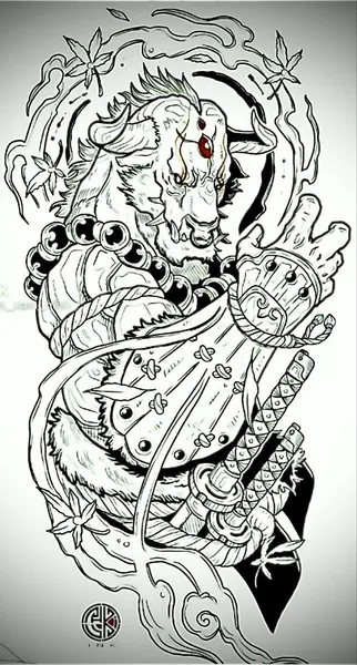 900+ ý tưởng hay nhất về Samurai tattoo trong 2026