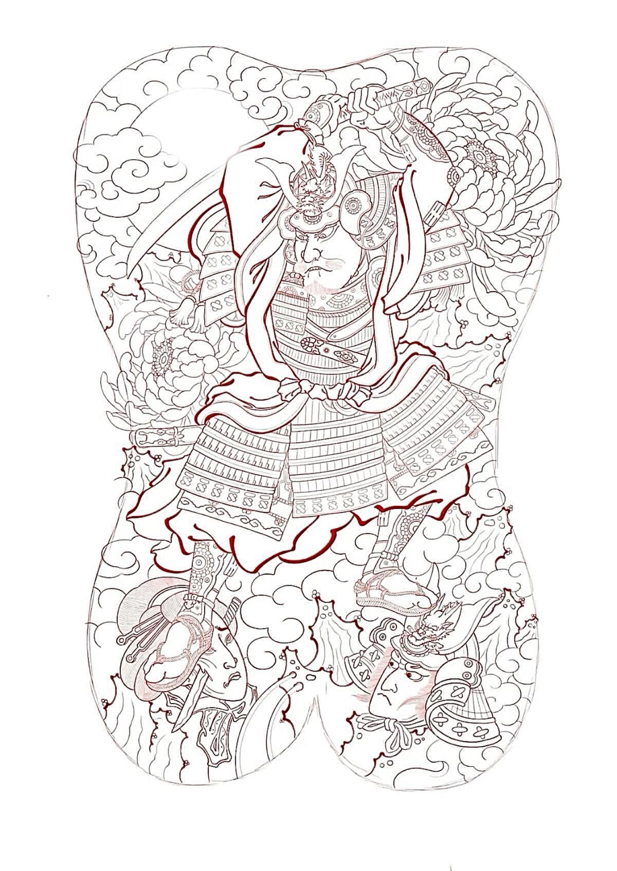 900+ ý tưởng hay nhất về Samurai tattoo trong 2026