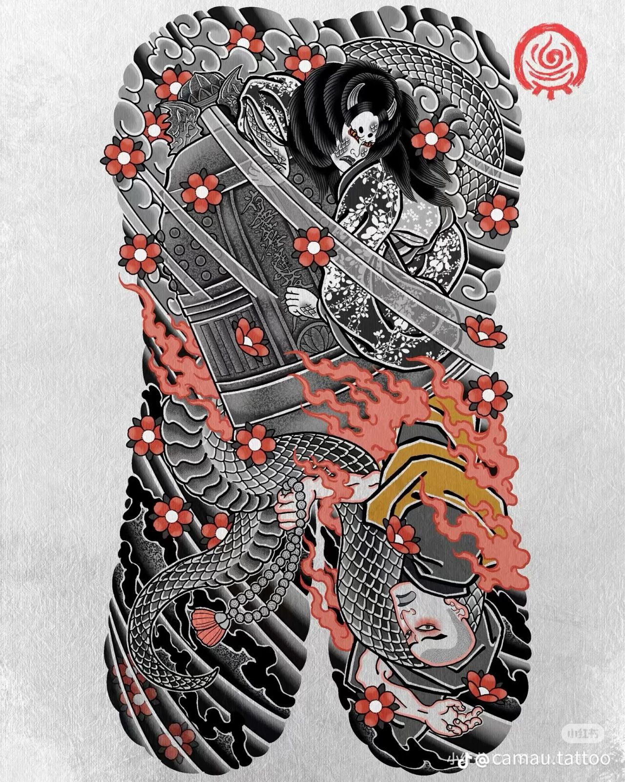 900+ ý tưởng hay nhất về Samurai tattoo trong 2026