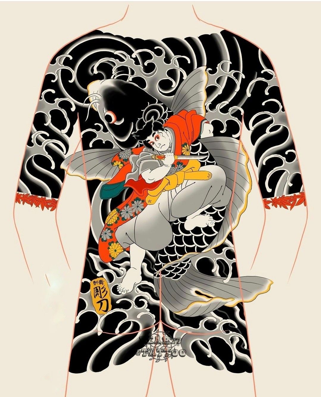 900+ ý tưởng hay nhất về Samurai tattoo trong 2026