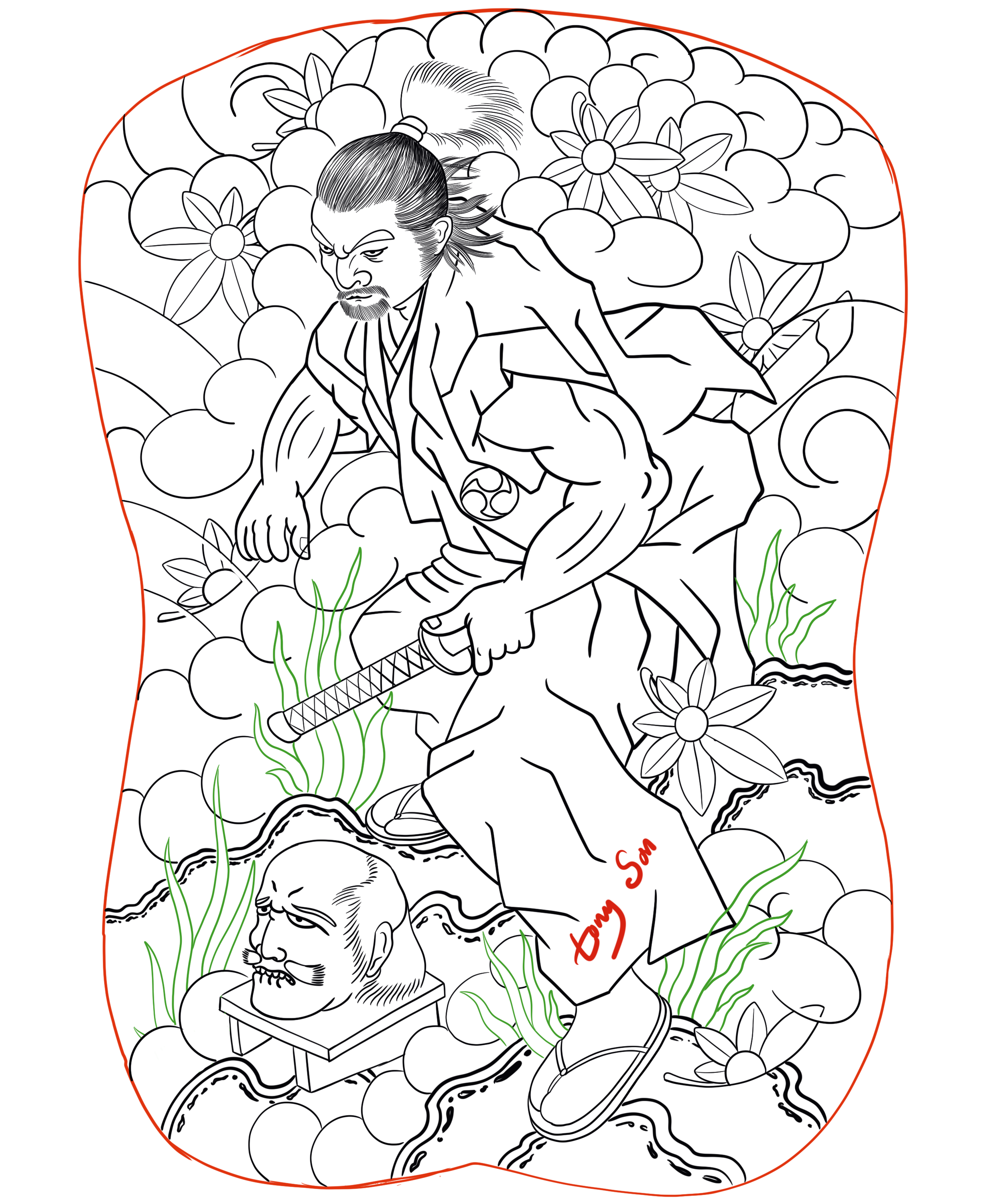 900+ ý tưởng hay nhất về Samurai tattoo trong 2026