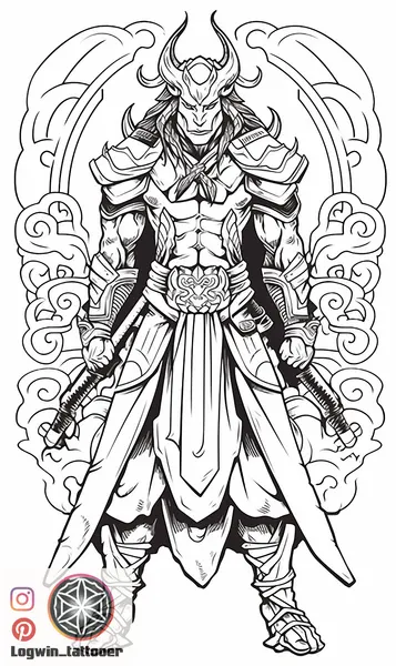 900+ ý tưởng hay nhất về Samurai tattoo trong 2026