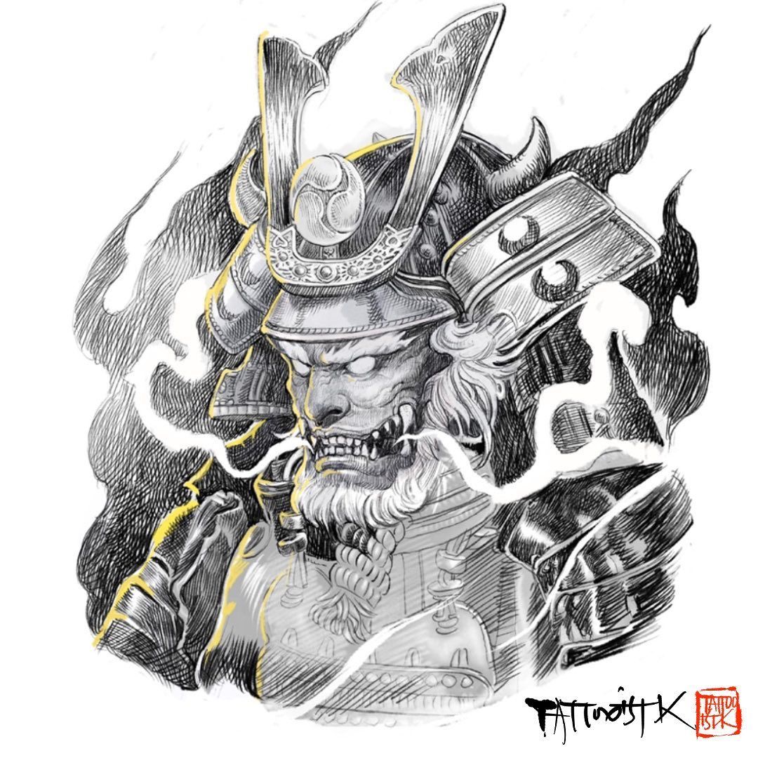 900+ ý tưởng hay nhất về Samurai tattoo trong 2026