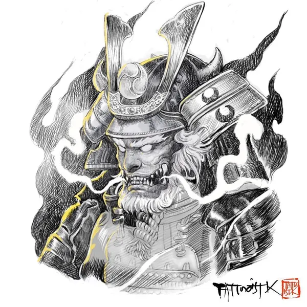900+ ý tưởng hay nhất về Samurai tattoo trong 2026