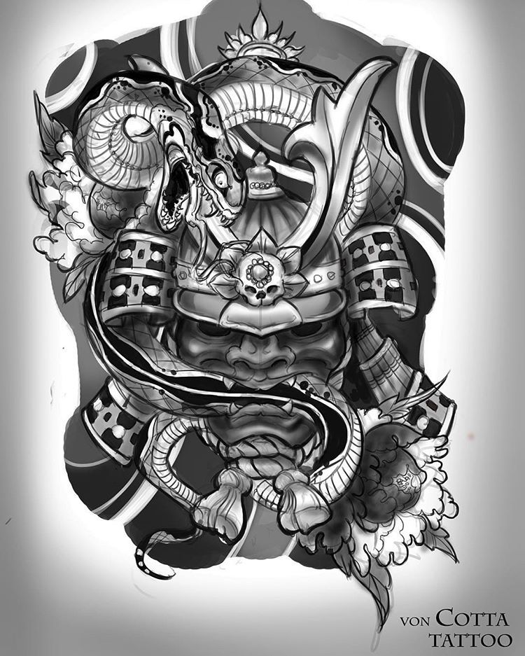 900+ ý tưởng hay nhất về Samurai tattoo trong 2026