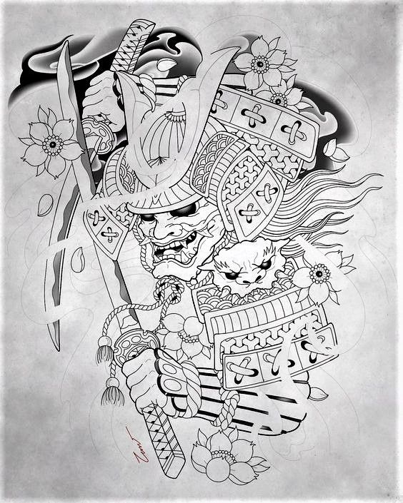 900+ ý tưởng hay nhất về Samurai tattoo trong 2026