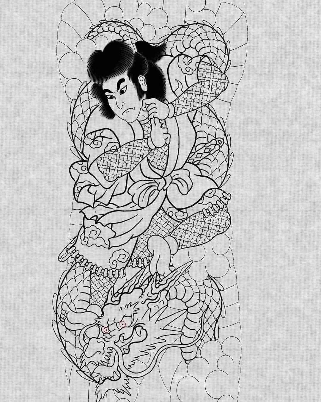 900+ ý tưởng hay nhất về Samurai tattoo trong 2026