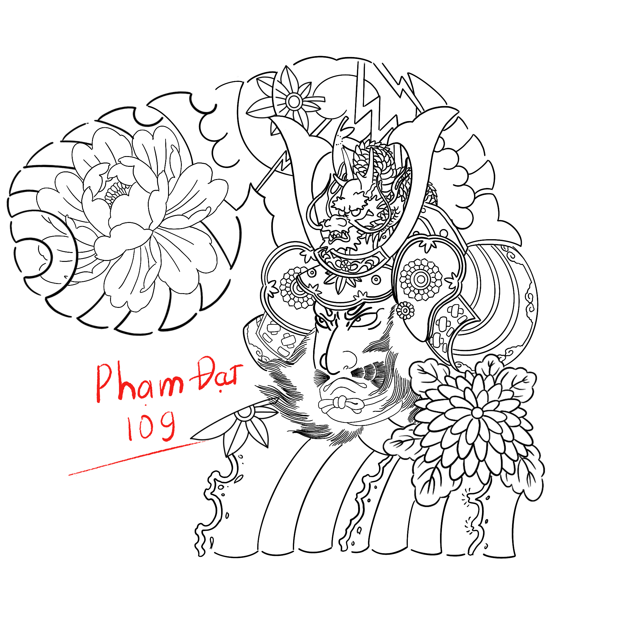 900+ ý tưởng hay nhất về Samurai tattoo trong 2026