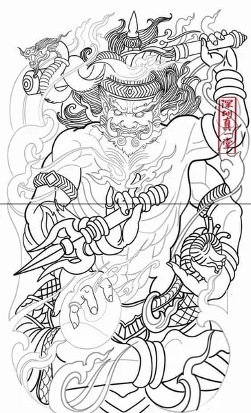 900+ ý tưởng hay nhất về Samurai tattoo trong 2026