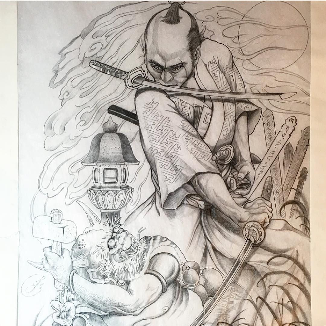 900+ ý tưởng hay nhất về Samurai tattoo trong 2026