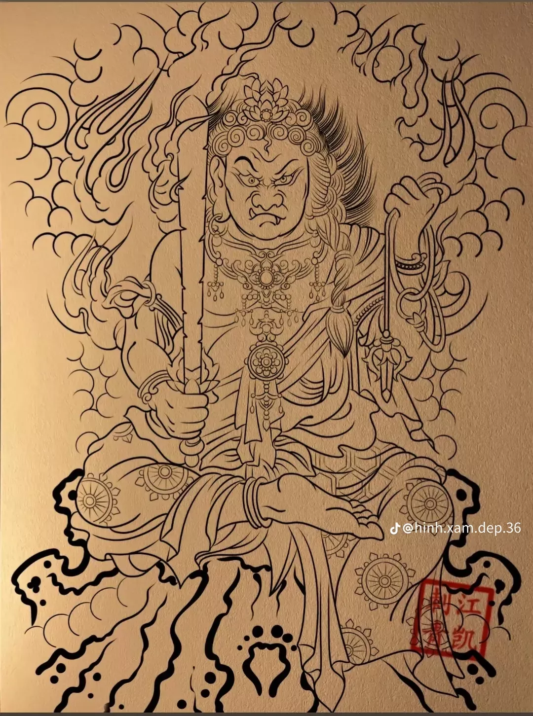 900+ ý tưởng hay nhất về Samurai tattoo trong 2026
