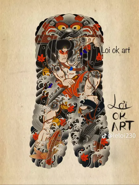 900+ ý tưởng hay nhất về Samurai tattoo trong 2026