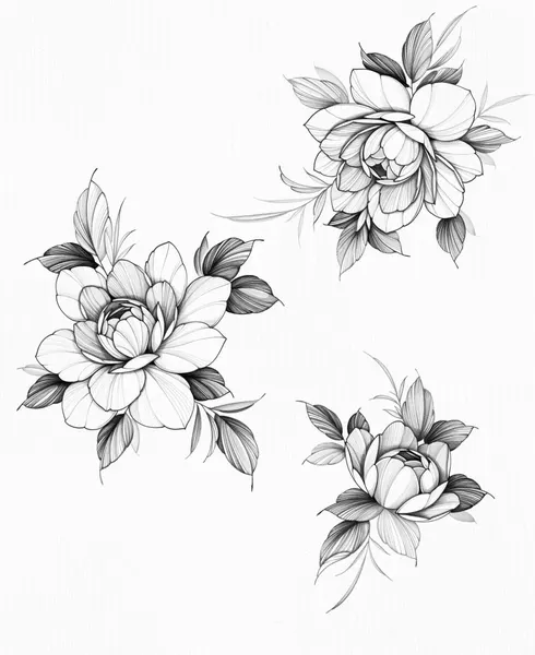 flowers tattoo