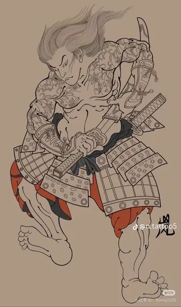 900+ ý tưởng hay nhất về Samurai tattoo trong 2026