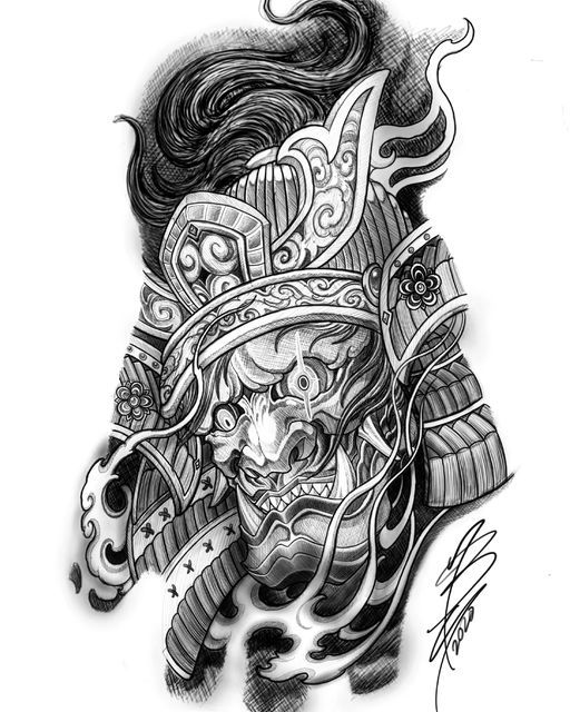 900+ ý tưởng hay nhất về Samurai tattoo trong 2026