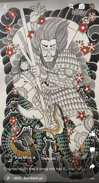 900+ ý tưởng hay nhất về Samurai tattoo trong 2026