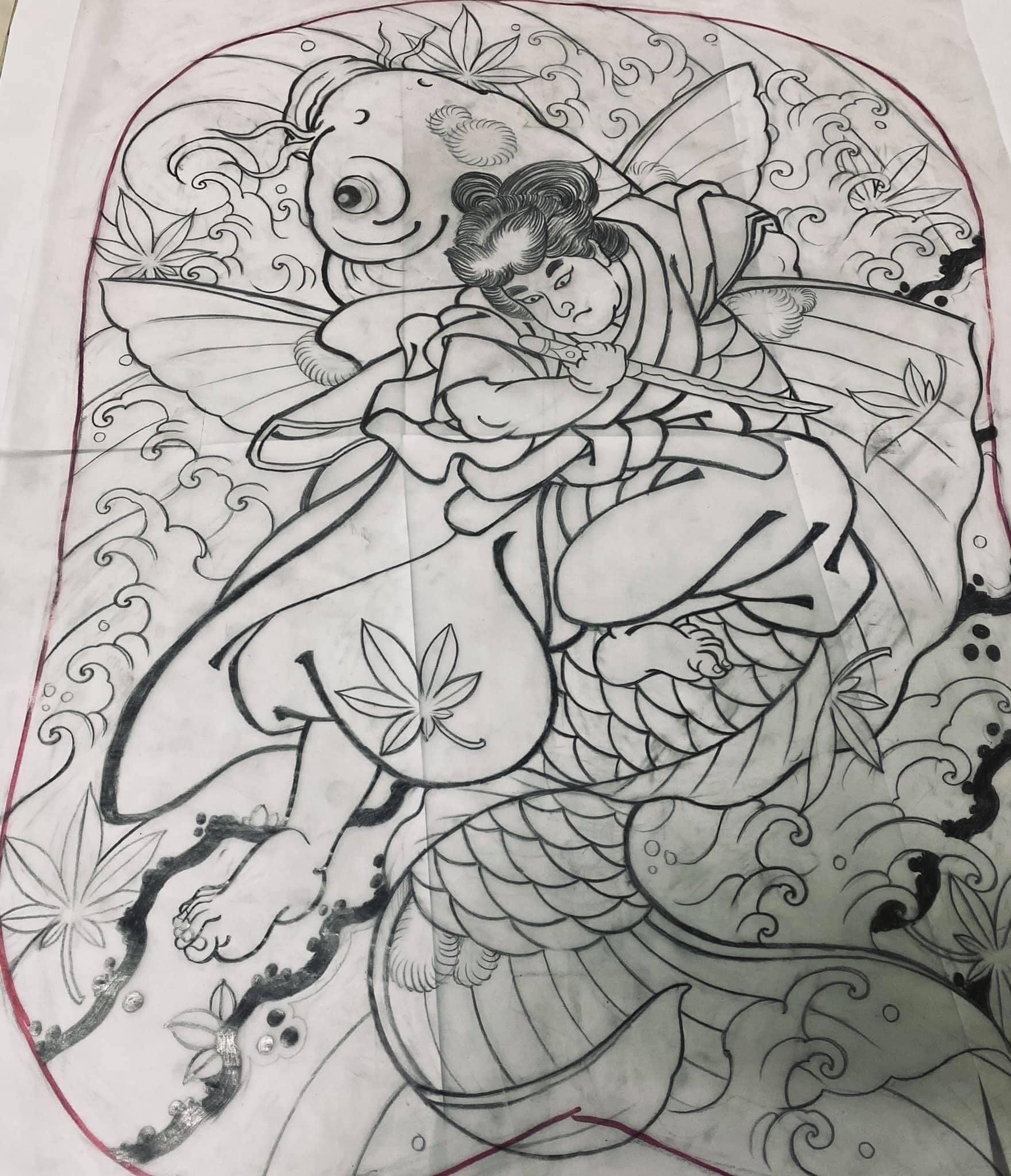 900+ ý tưởng hay nhất về Samurai tattoo trong 2026