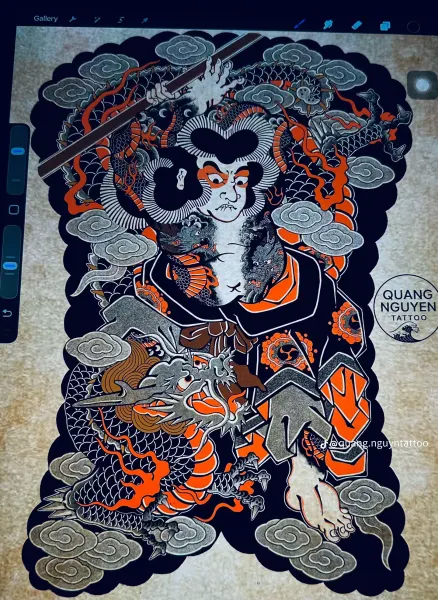 900+ ý tưởng hay nhất về Samurai tattoo trong 2026