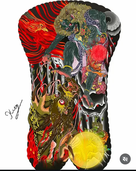 900+ ý tưởng hay nhất về Samurai tattoo trong 2026